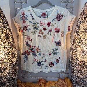 Jonny was | Mariposa tee